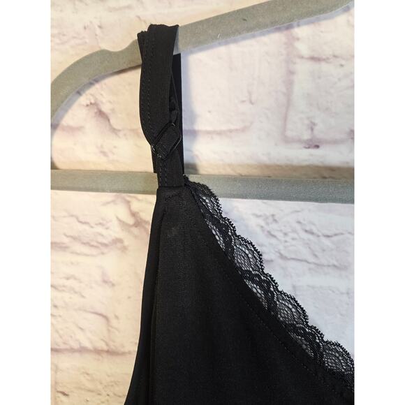 Torrid Women's Black Camisole Tanktop Lace Button Front Size 3 - Picture 5 of 8